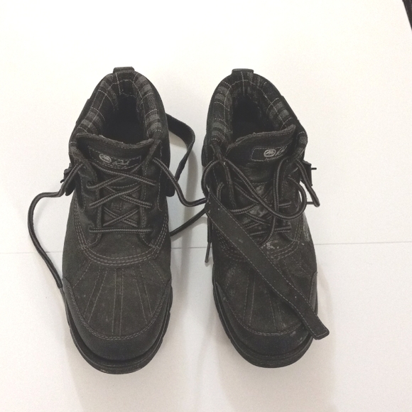 Marc Ecko Shoes - Red by Marc Ecko Black Sneaker Hiking Boots Size 8 1/2